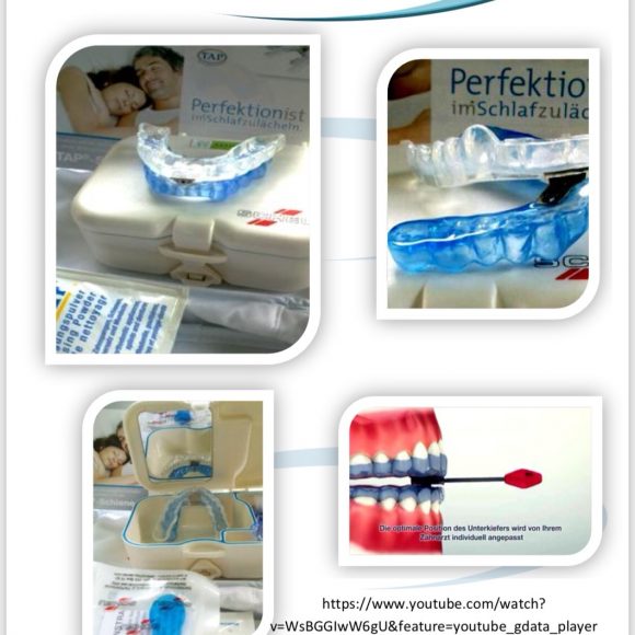 เครื่องมือป้องกัน การนอนกรน Tap-T ของ Scheu ประเทศ เยอรมัน